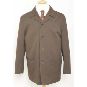 PRONTO UOMO Brown 4 Button Sport Coat Blazer Jacket